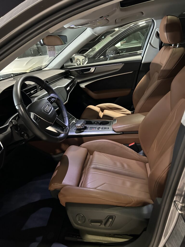 carcleaniq audi cognac leder interieur coating