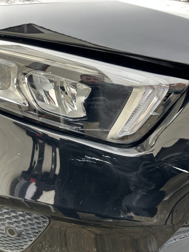carcleaniq bentley koplamp helder glas hersteld