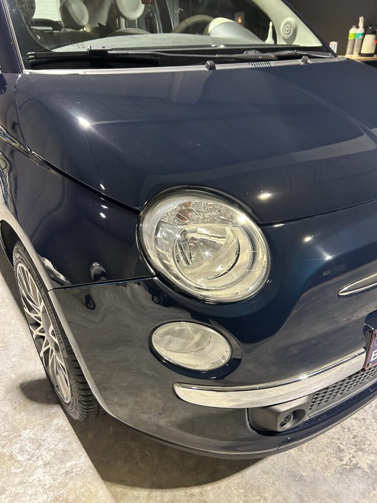 carcleaniq porsche 911 koplamp na herstel helder glas
