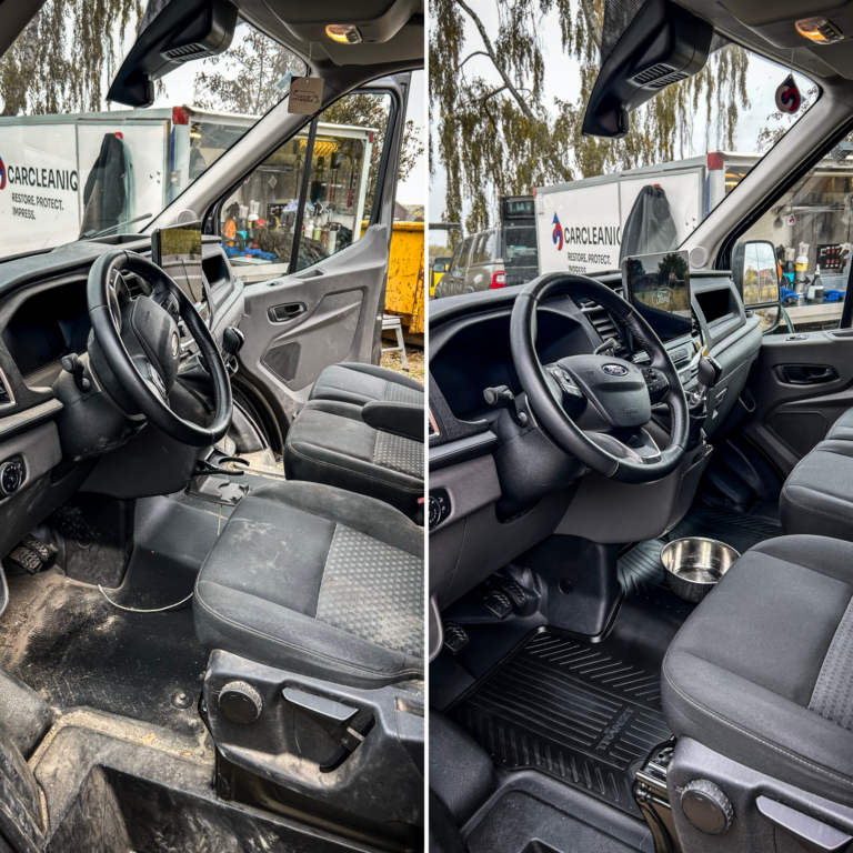 carcleaniq voor na ford transit interieur dieptereiniging