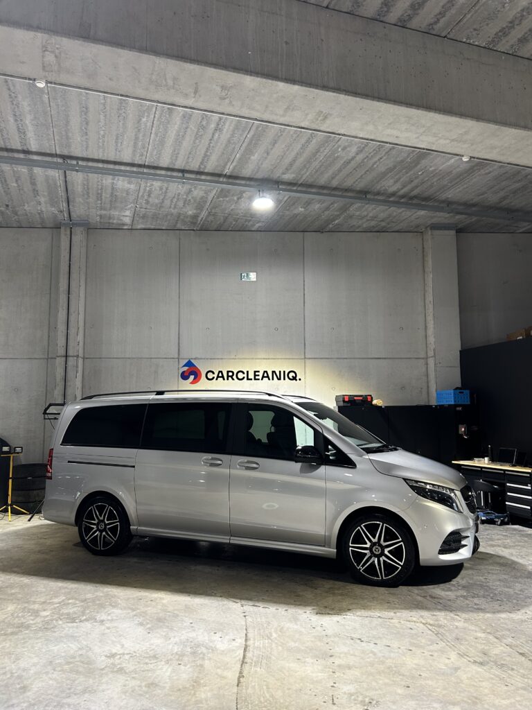 carcleaniq zilvere mercedes gle zijkant keramische coating garage